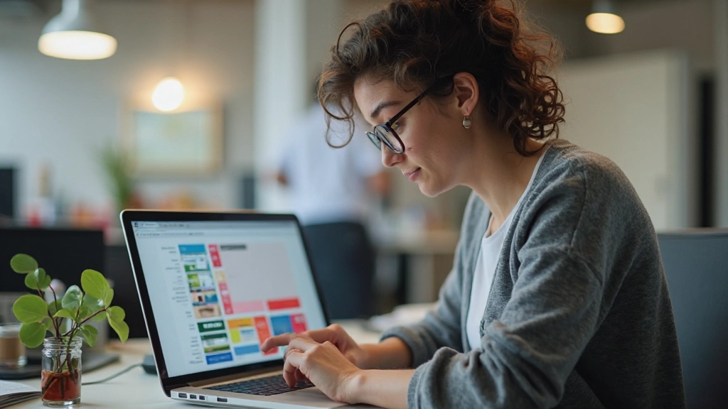 Kleurenpaleta-voorbeelden met verschillende harmonieschema's in moderne webdesign layouts